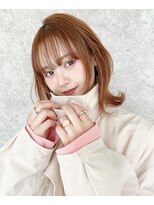 オブヘアー オモテサンドウ(Of HAIR OMOTESANDo) ミディアムレイヤー／顔まわりレイヤー／ミディアムウルフ