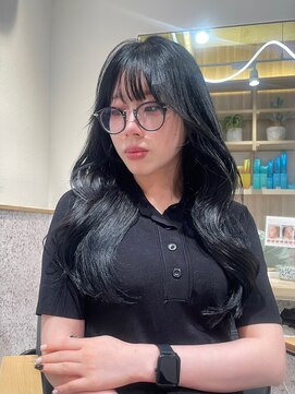 ゼストソエル(ZEST soell) ブルーブラック 暗髪 立川 学割 /e