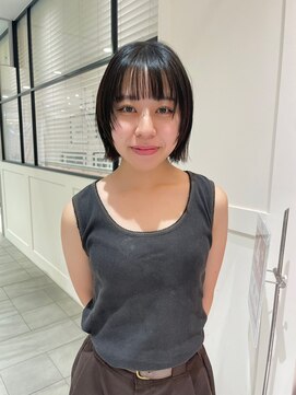 ビーハイブアヴェダ PARCO2店(BEHIVE AVEDA) 【sakuya】ざくっとレイヤー×あごラインボブ