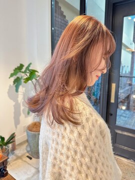 サロンドゥユウ(salon de yu) salon de yu/松原 加奈☆pink beige