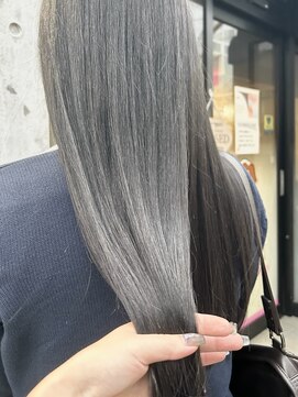 クロト(Clotho) グレージュ/イヤリングカラーダブルカラーブリーチ白髪染め