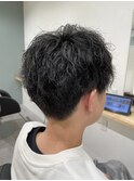 メンズツイストスパイラルパーマ