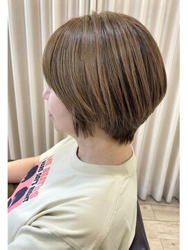 トゥルーブ バイ ファースト 富沢店(trove by first) 前下がりショート×ブランジュ