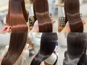 アンジュール(UNJOUR.)の写真/【徹底的にこだわったオーダーメイド髪質改善】あなたの髪に必要な栄養素を調合した髪質改善トリートメント