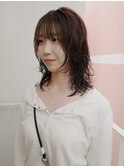 【ミディアムパーマ/中里千尋】レイヤーパーマ/ニュアンスパーマ