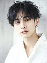 カットもパーマもイケメンパラダイス Men's天王寺 無造作ニュアンスショート