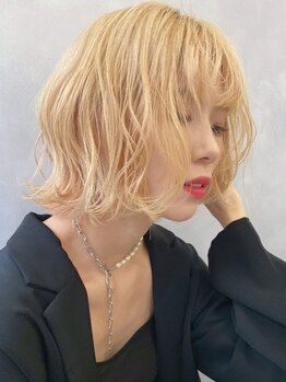 ショート・ボブならLuna LUXBE◆髪質/頭の形/理論に基づくカット◆ダブルカラーでさらに垢抜けスタイル