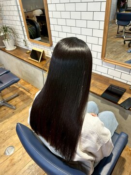 コミレ(COMILE) ロング縮毛矯正/髪質改善 酸性ストレート 髪質改善ストレート