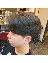 シシムーアフレームプラント sisimuoa×FRAMEPLANT&nbsp;ニュアンスパーマ×ツーブロックグラ