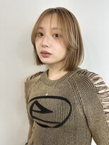 ピープスアンドスー 表参道 渋谷(Peeps&Suu.)&nbsp;顔まわりレイヤー レイヤーボブ 毛流れレイヤー カーテンバング