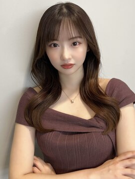 ソラ 広尾店(SORA) グレージュ/韓国レイヤー/顔周りカット