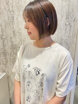 ヨル(Jor)&nbsp;パツっと切りっぱなしボブstyle♪