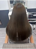 ブリーチなしベージュカラー