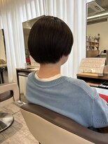 ウイ バイ ファースト 北四番丁店(u'i by first)&nbsp;ショートボブ×アッシュグレージュ