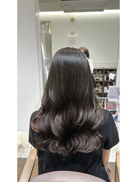 アピッシュ シェリ(apish cherie) コテ巻き風デジタルパーマ
