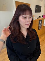 サラビューティーサイト 九大学研都市店(SARA Beauty Sight)&nbsp;ピンクブラウン/ロングスタイル/ナチュラルカラー