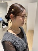 【大宮】結婚タイトアレンジ×金箔