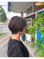 アズグロウ エクラ(AS GROW 'eclat) 襟足タイト×ミニウルフ