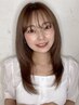 【自然な艶髪ストレート★】似合わせカット+縮毛矯正 ¥23100