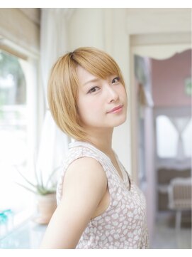 ヘア メイク ハク 横浜(hair make Haku) ☆ハイトーンスウィートカラー☆　Haku横浜