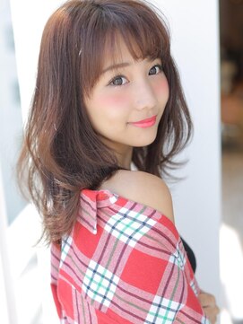 アグ ヘアー フラウ 岡崎2号店(Agu hair flau) ツヤ×ゆるさが抜群☆セミウェーブ