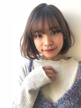 ガーデントウキョウ(GARDEN Tokyo) 【GARDEN田中麻由】シースルーバングで軽やかに♪愛され王道ボブ