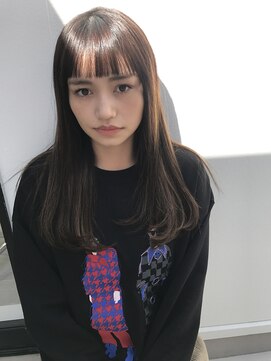 カシェ マエノヘタ(Cashe'e MAENOHETA) オン眉スタイル＊tsujimura