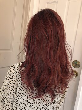 ロンドアベニール 北千住(Lond avenir) 【Lond avenir本田奈穂美】ピンクバイオレットのツヤカラー