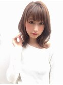 【KAYAK渋谷】小室20代30代愛されモテ小顔ミディアムヘア