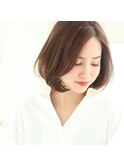 ヘアカタ掲載。大人可愛いまとまりボブ(澤村)