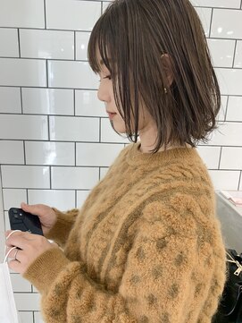 ヘアーワークスヴィクサス(HAIR WORKS VIXUS) 【山口圭亮】コーラルベージュ/ナチュラルボブ