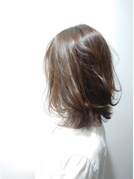 アーシェ 横浜店(A'SHE) ボブ レイヤー 外ハネ