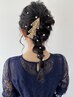 結婚式やパーティなどに♪ヘアセット+フルメイク