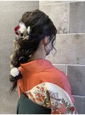 卒業式は編みおろしスタイルでより大人でかわいいアレンジに☆