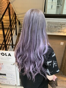 ラフ 難波店(LAFF) #黒髪#ボブルフ#ネビージュ#小顔#ワンレン