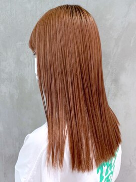 アイティーバイアルバム 下北沢店(IT by ALBUM) オレンジブラウン_ショコラベージュボブルフ_ba346762