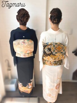 タグマル 結婚式！早朝料金なし☆着付けヘアセット☆