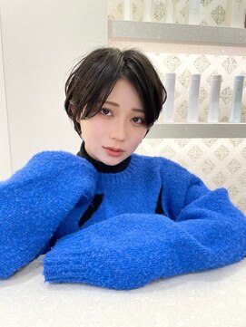 トッカ 津田沼駅前店(tocca) #丸みショート #透明感カラー #髪質改善トリートメント