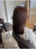 【Coach Hair Studio 新代田店】ナチュラルパープルブラウン
