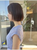 巻いてもストレートでもお好みで!/ニュアンスカラー