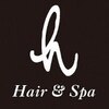 エイチ ヘアアンドスパ(h hair&SPA)のお店ロゴ