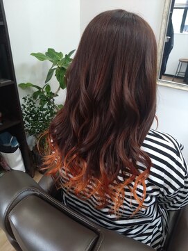 ユニ ヘアサロン イシグロ(yuni HAIRSALON ishiguro) グラデーションカラー