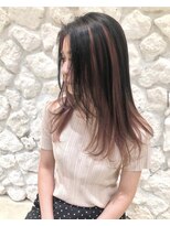 モアナバイヘッドライト 綱島店(Moana by HEADLIGHT)&nbsp;【Moana綱島】#インナーカラー#髪質改善#ピンク#暗髪#ブリーチ