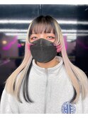 ★ホワイトアッシュ×テールピンク★