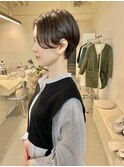 ナチュラルハンサムショート