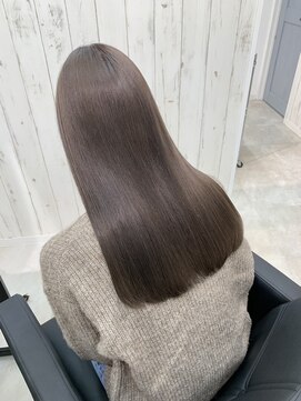 ワク(waku) 髪質改善/グレージュ