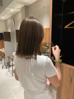 ガリカ 博多(Gallica)&nbsp;<入佐ひなの>顔まわりレイヤーに乾かすだけでまとまるミディアム