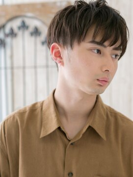 トニーアンドガイメン ホテル京阪仙台店(TONI&GUY MEN) 男前に仕上げる！アッシュオリーブツーブロックマッシュi仙台