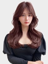 ユーフォリア 新宿通り(Euphoria)&nbsp;韓国風くびれヘア10代20代30代ブリーチなしカシスブラウン