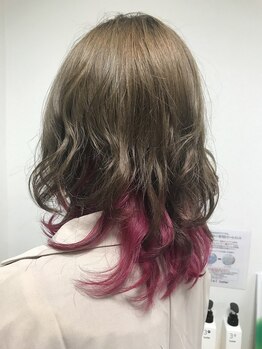 最旬うるツヤカラー×デザインカットでトレンドスタイルが叶う♪お仕事で制限がある方もご相談ください。